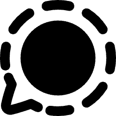 Disappearing Message Icon from Plump Solid Set