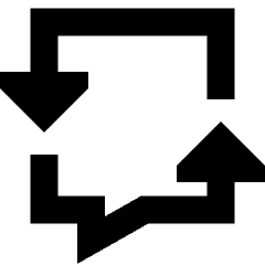 Discussion Converstion Reply Icon from Sharp Remix Set