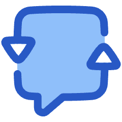 Discussion Converstion Reply Icon from Plump Duo Set