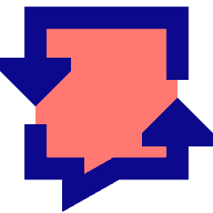 Discussion Converstion Reply Icon from Sharp Pop Set