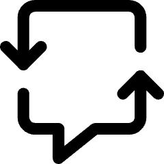 Discussion Converstion Reply Icon from Core Line Set