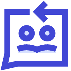 Feedbck Reply Conversation Icon from Sharp Duo Set