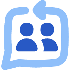 Feedbck Reply Conversation Icon from Flex Flat Set