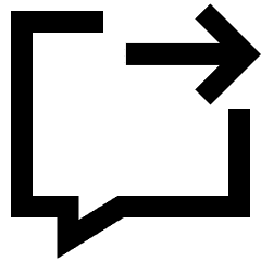 Next Text Icon from Sharp Line Set