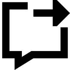Next Text Icon from Sharp Remix Set