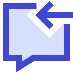Previous Text Icon from Sharp Duo Set