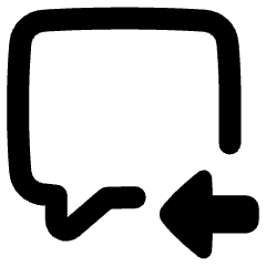 Previous Text Icon from Plump Remix Set