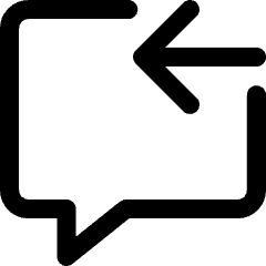 Previous Text Icon from Core Line Set