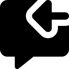 Previous Text Icon from Core Solid Set