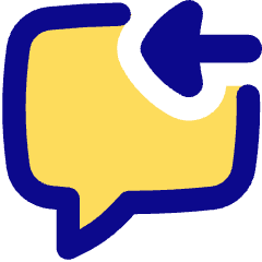 Previous Text Icon from Flex Pop Set