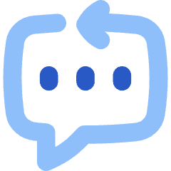 Reply To Message Typing Icon from Flex Flat Set