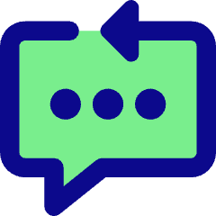 Reply To Message Typing Icon from Core Pop Set