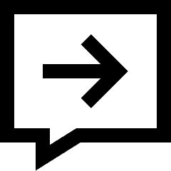 Send Comment Icon from Sharp Line Set