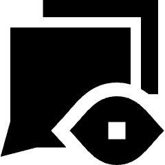 Show All Comment Icon from Sharp Solid Set