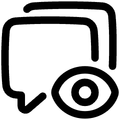 Show All Comment Icon from Plump Line Set