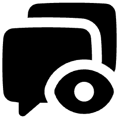 Show All Comment Icon from Plump Solid Set