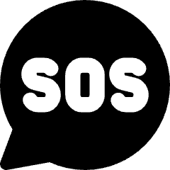 Sos Bubble Icon from Core Solid Set