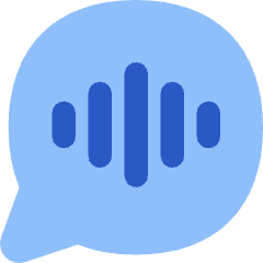 Voice Mail Bubble Oval Icon from Flex Flat Set