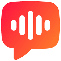 Voice Mail Bubble Square Icon from Flex Gradient Set