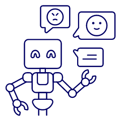 Chatbot 1 Illustration from UX Line Set