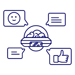Chatbot 2 Illustration from UX Line Set