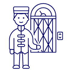 Bellboy 3 Illustration from UX Line Set