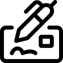 Check Payment Sign Icon from Ultimate Regular Set