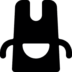 Chef Gear Apron Icon from Ultimate Bold Set