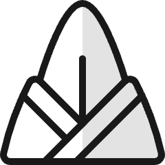 Chef Gear Asian Hat Icon from Ultimate Colors Set