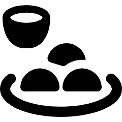 Chef Gear Taco Plate Icon from Ultimate Bold Set