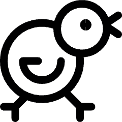 Chick Icon from Ultimate Regular Set