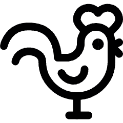 Rooster 2 Icon from Ultimate Regular Set