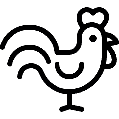 Rooster 2 Icon from Ultimate Light Set