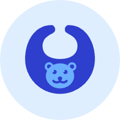 Baby Apron Icon from Kameleon Duo Set