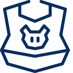 Baby Apron Icon from Cyber Line Set