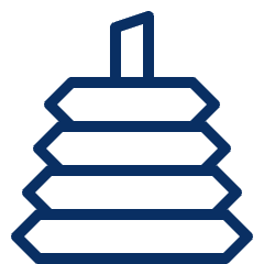 Baby Stacker Icon from Cyber Line Set