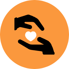 Heart Hand Icon from Kameleon Pop Set