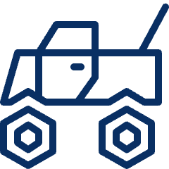 Remote Car Icon from Cyber Line Set