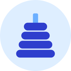 Stacking Rings Icon from Kameleon Duo Set