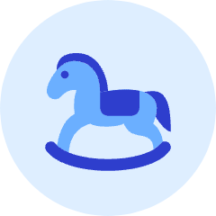 Wooden Horse Icon from Kameleon Duo Set