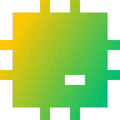 Computer Chip 1 Icon from Sharp Gradient Set