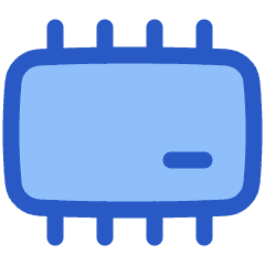 Computer Chip 2 Icon from Plump Duo Set