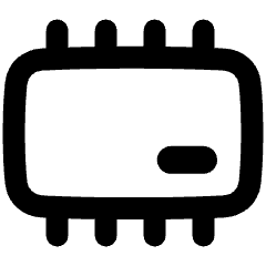 Computer Chip 2 Icon from Plump Remix Set