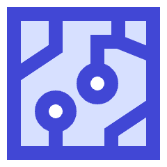 Electrical Circuit Icon from Sharp Duo Set