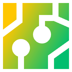 Electrical Circuit Icon from Sharp Gradient Set