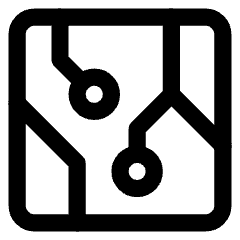Electrical Circuit Icon from Core Line Set