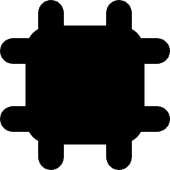Micro Chip 1 Icon from Micro Solid Set