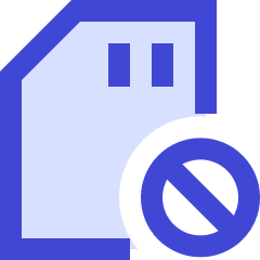 Sd Card Block Remove Icon from Sharp Duo Set