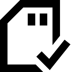 Sd Card Check Validate Icon from Sharp Remix Set