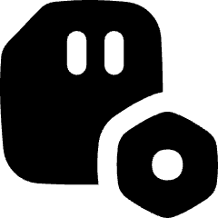 Sd Card Setting 1 Icon from Flex Solid Set
